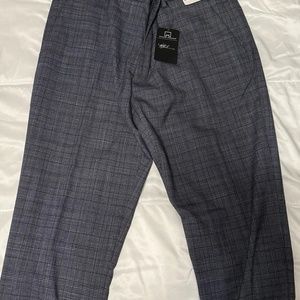 Michael Strahan Plaid Dress Pants